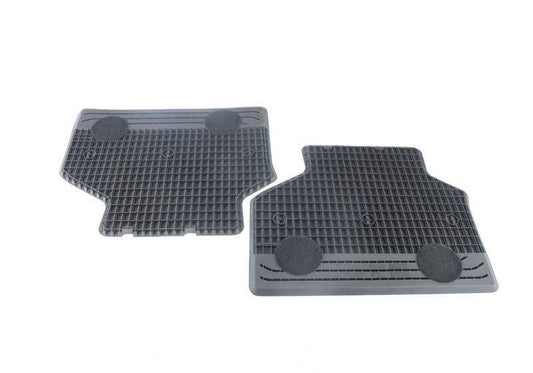Juego de alfombrillas de goma OEM 51472346808 para BMW F07. Original BMW.