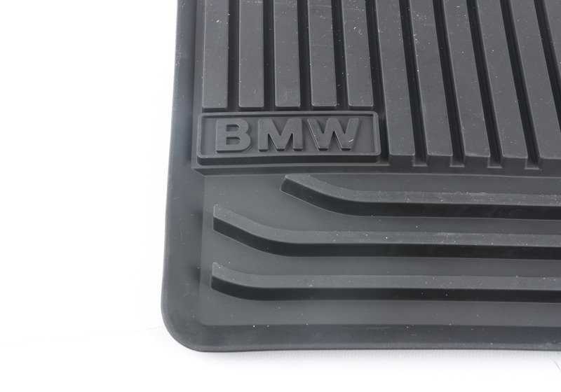 Juego de alfombrillas de goma OEM 51472346808 para BMW F07. Original BMW.