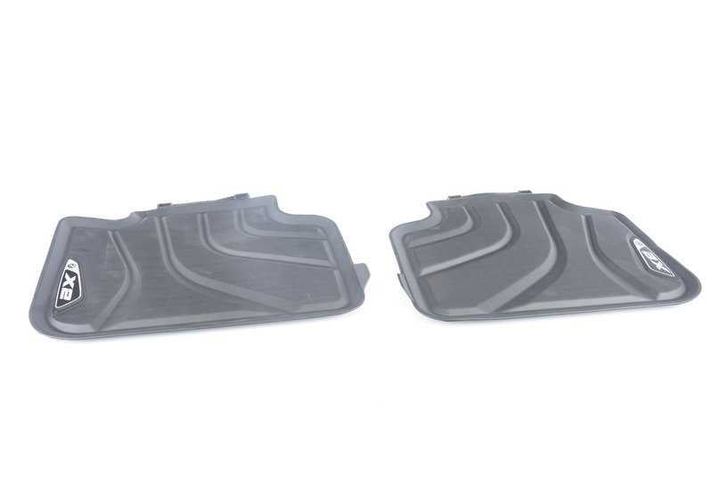 Alfombrillas traseras todo clima OEM 51472452204 para BMW X2 F39. Original BMW.
