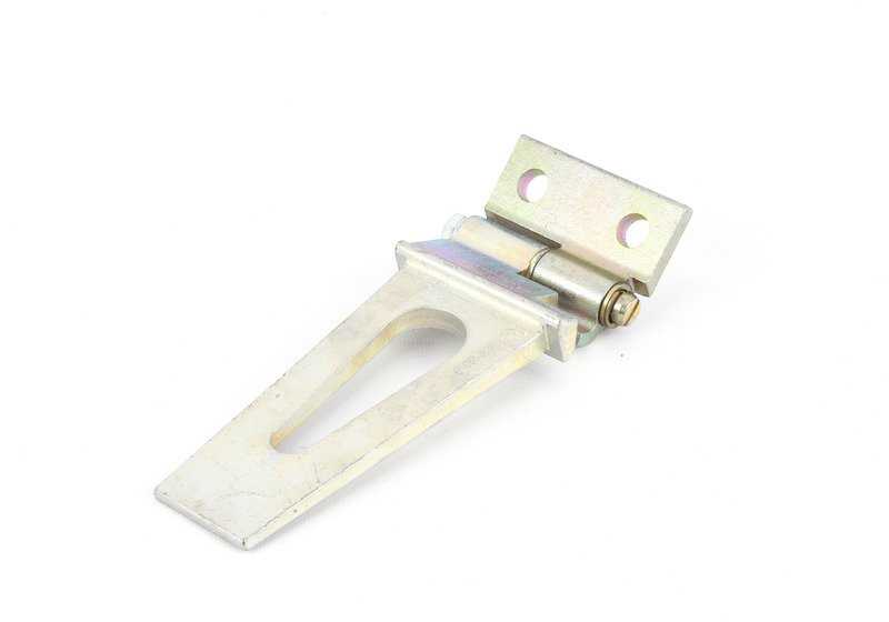 Upper left hinge of front door OEM 41511970307 for BMW E31 840i, 840CI (all compatible models). Original BMW.