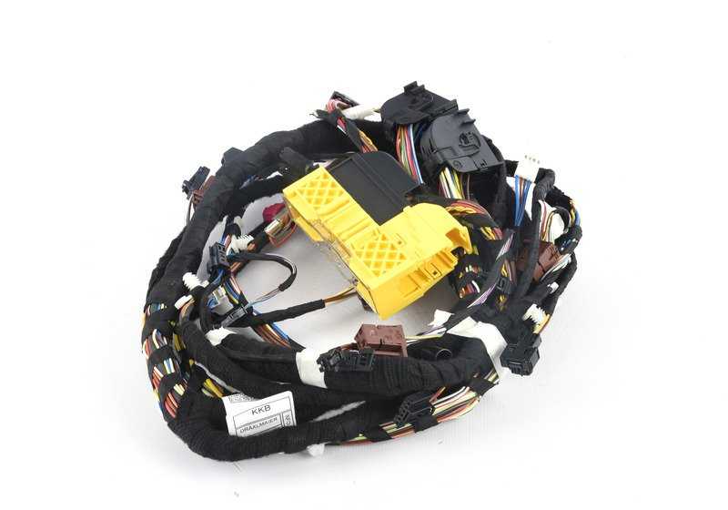 Cableado asiento izquierdo OEM 61129365010 para BMW X5 F15, F85 y X6 F16, F86. Original BMW.