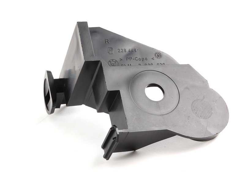 Soporte lateral derecho OEM 51117030620 para BMW E46. Recambio original BMW para la carrocería, pieza del lateral derecho compatible con todos los modelos BMW E46. Original BMW.