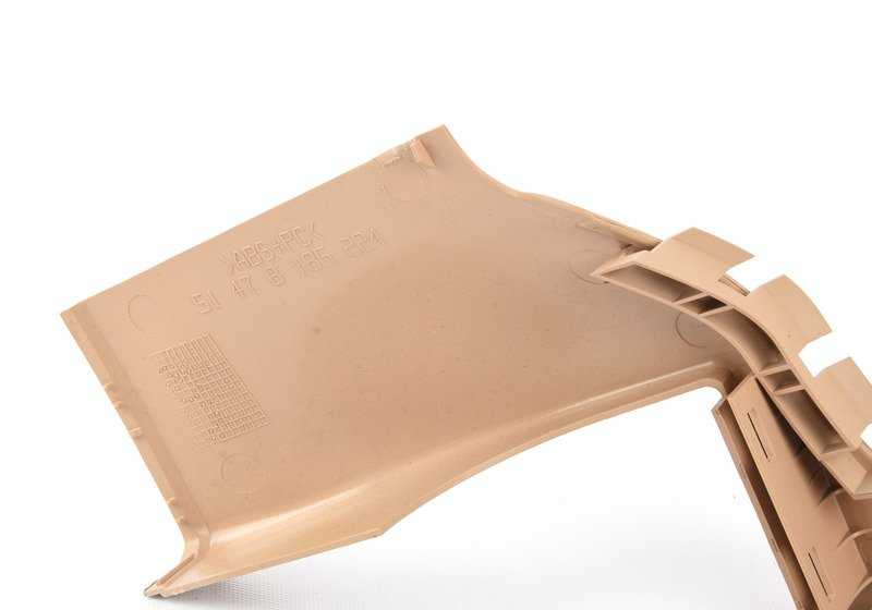 Cubierta del cinturón de seguridad derecha para BMW Serie 5 E39 (OEM 51478217132). Original BMW