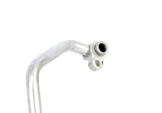 Tubo de retorno do resfriador de óleo para BMW F01, F02 (OEM 17227590612). BMW original.