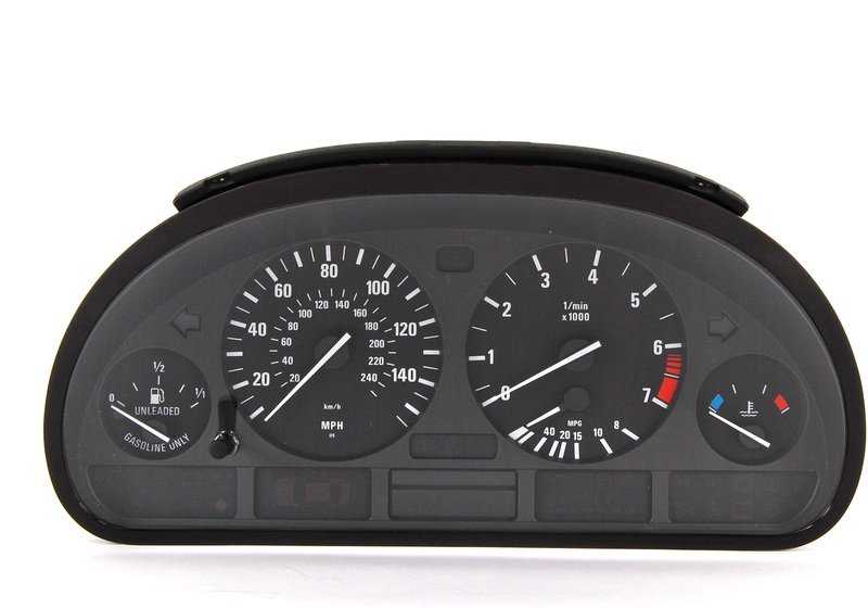 Instrument cluster for BMW X5 E53 (OEM 62106942237). Original BMW