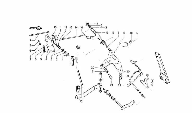 Muelle de retorno del acelerador OEM 35411108676 para BMW E30, E31, E32, E34, E36, Z1. Original BMW.