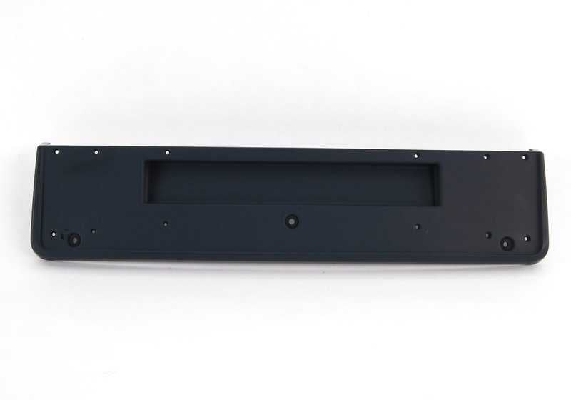 Base de placa de matrícula imprimada OEM 51112695259 para BMW Serie 3 E46 M3, M3 CSL. Original BMW.