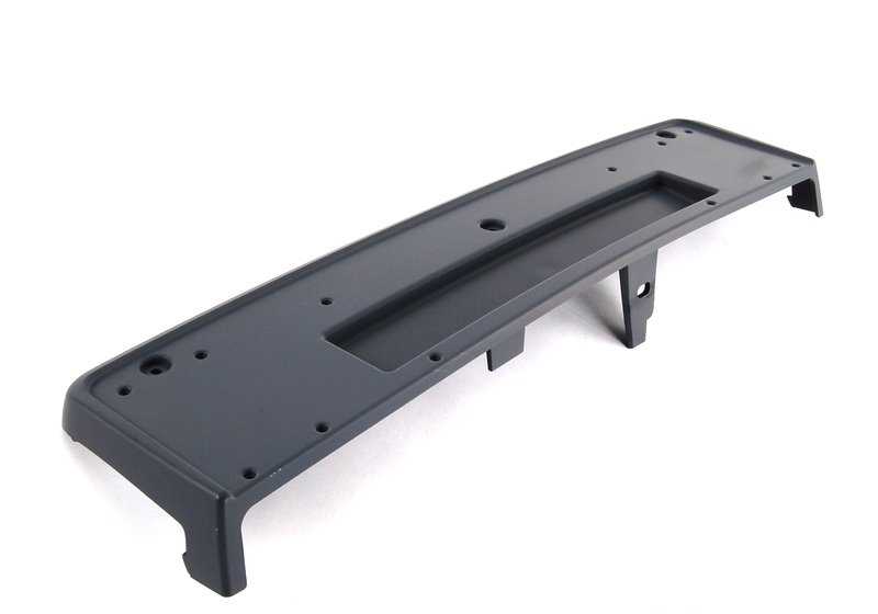 Base de placa de matrícula imprimada OEM 51112695259 para BMW Serie 3 E46 M3, M3 CSL. Original BMW.