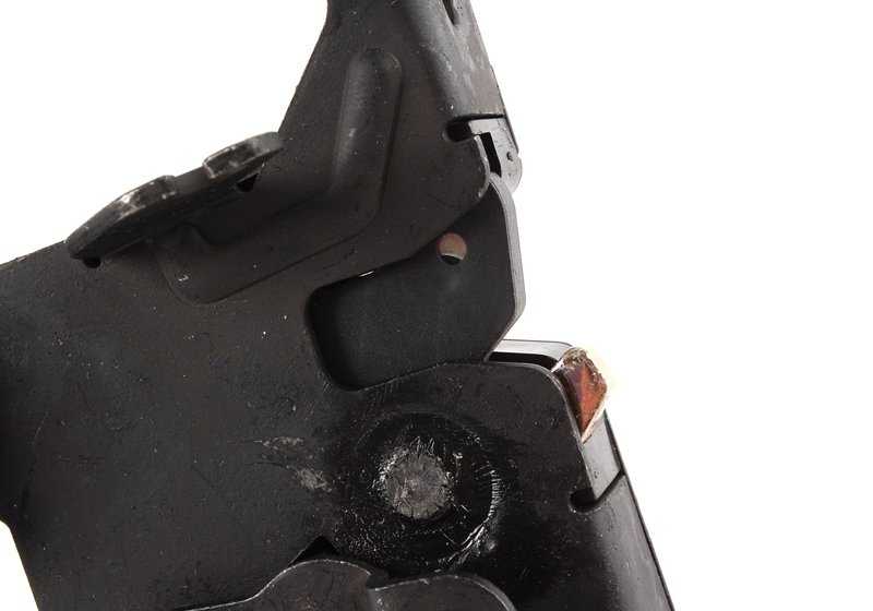 Cierre de capó delantero parte inferior izquierda para BMW Serie 7 E38 (OEM 51238164763). Original BMW