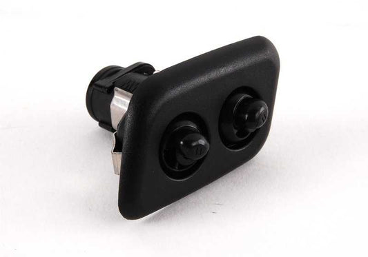 Boquilla pulverizadora izquierda OEM 61678360661 para BMW E39. Compatible con sistema de lavado de faros. Original BMW.