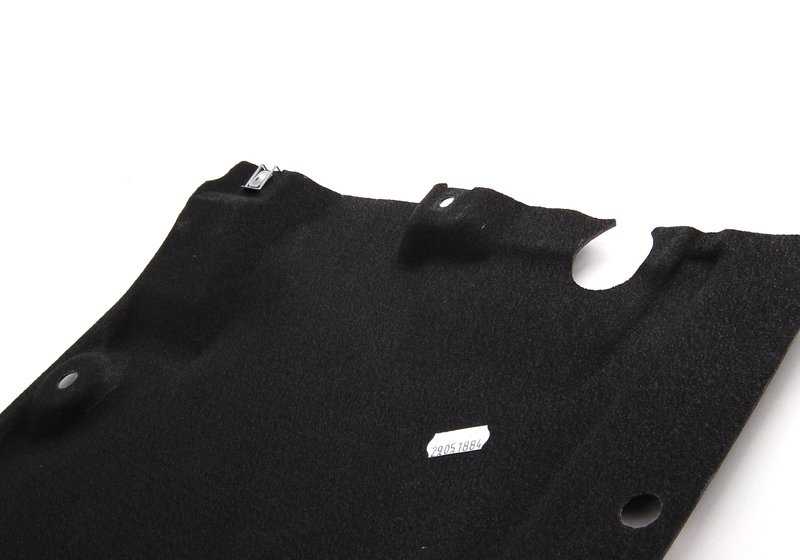 Unterer rechter Abdeckung (niedriger Motor) OEM 51757065910 für BMW E92 und E93 (316i, 318i, 320d). Original BMW Stück.