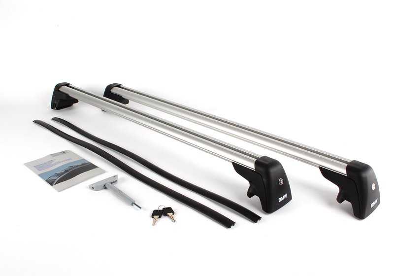 Barras de techo originales OEM 82710415050 para BMW E91. Original BMW.