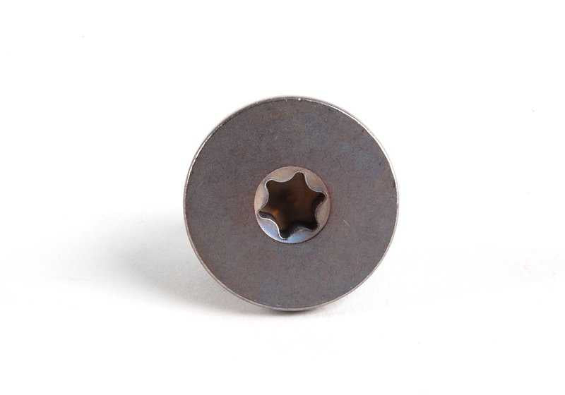 Tornillo tapón cierre tipo Torx interior OEM 24111423986 para BMW E46, E39. Compatible con cajas de cambio A4S200R, A5S360R/390R. Original BMW.