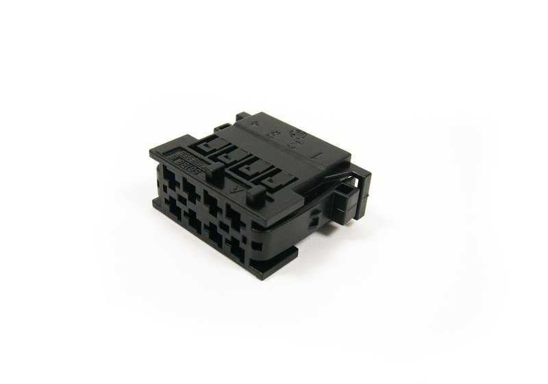 Conector de carcasa OEM 12527519956 para BMW E46. Original BMW.
