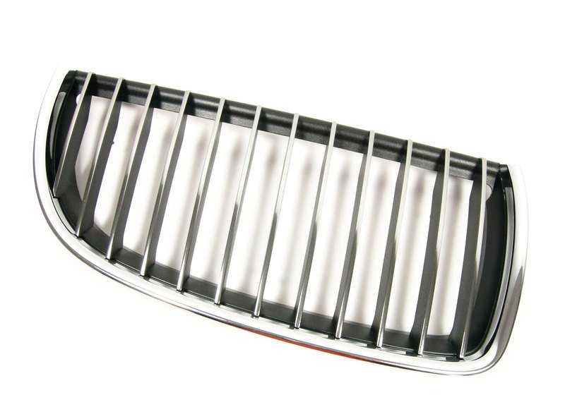 Rejilla de adorno derecho OEM 51137120010 para BMW Serie 3 E90, E91 (2004-2008). Original BMW.
