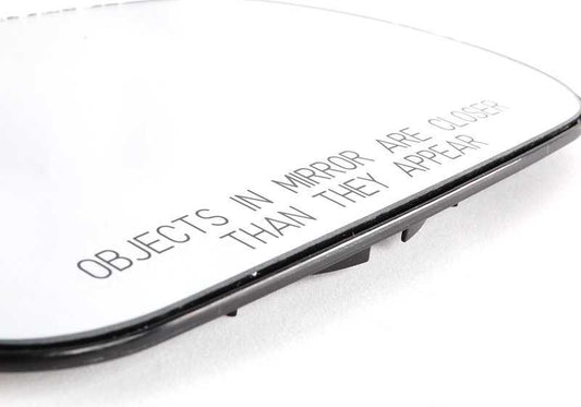 Cristal espejo retrovisor convexo OEM 51168397882 para BMW E36 y Z3. Recambio original BMW.