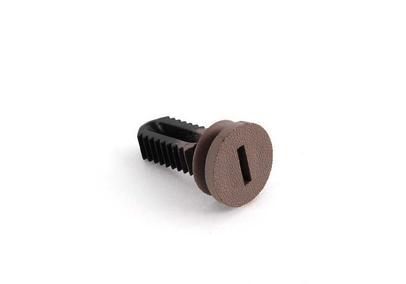 Pulsador color Pergamen Dunkel OEM 51438124226 para BMW E36, E34, E32, E31. Original BMW.