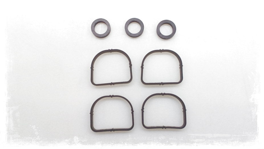 Juego de juntas del colector de admisión OEM 11617530703 para BMW E81, E82, E87, E88, E46, E90, E91, E92, E93, E60, E84, E83, E85. Original BMW.