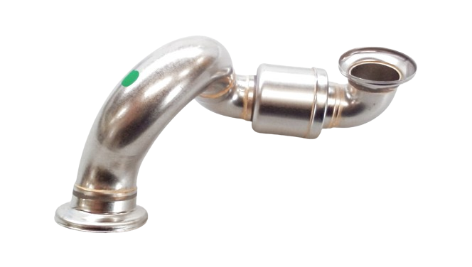 Tubería de recirculación de gases OEM 11712354039 para BMW E87 (118d, 120d) y E46 (318d). Compatible con motores diésel M47S. Original BMW.