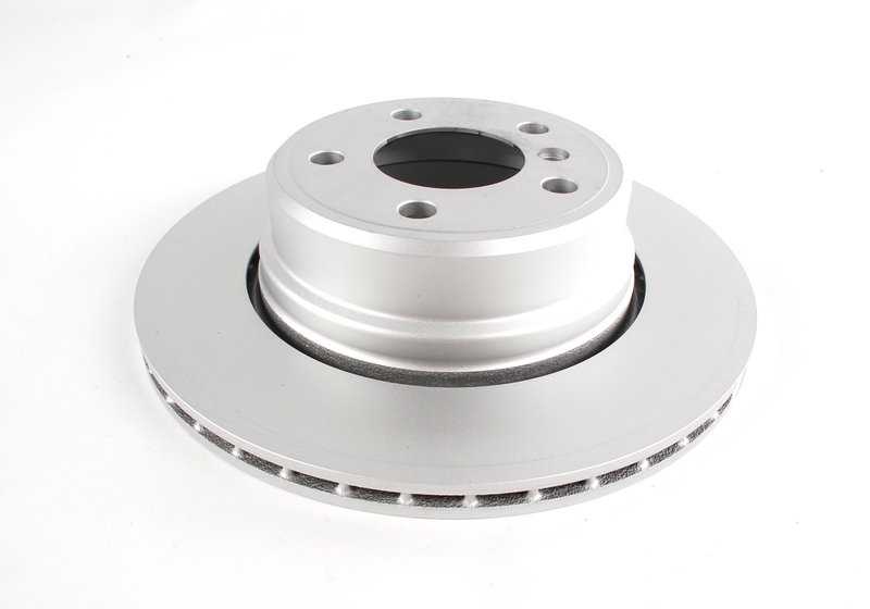 Disco de freno trasero ventilado OEM 34216756849 para BMW X5 E53. Medidas: 324x20 mm. Original BMW.