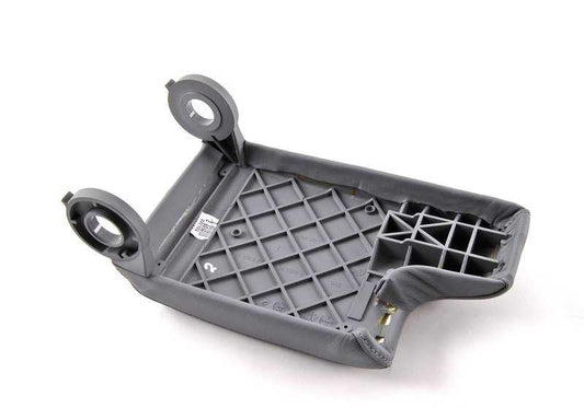 Potenza in pelle superiore OM 51167901351 per la serie BMW 3 E46. Grigio. Sostituzione BMW originale.