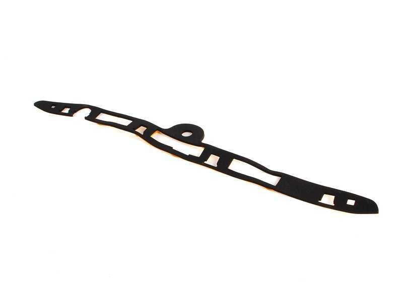 Junta de la manija del portón trasero para BMW Serie 3 E46 (OEM 51138244337). Original BMW.