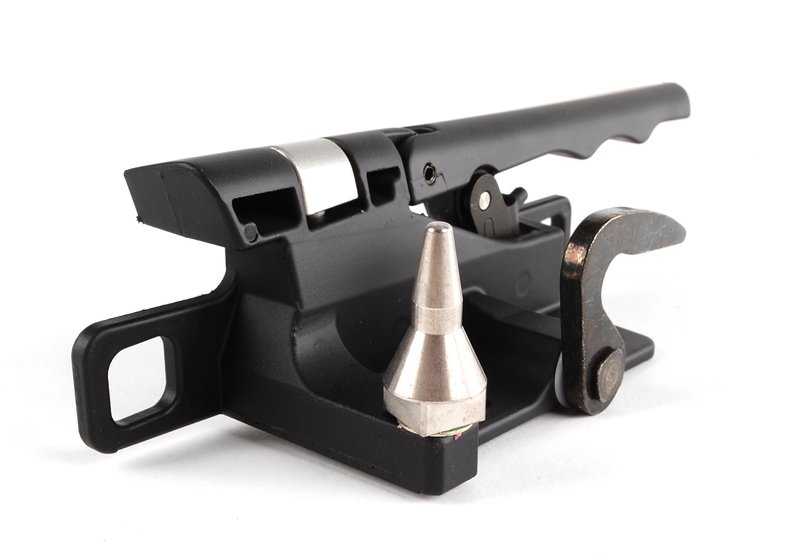 Cierre izquierdo para techo duro OEM 54218228921 para BMW E46. Original BMW.