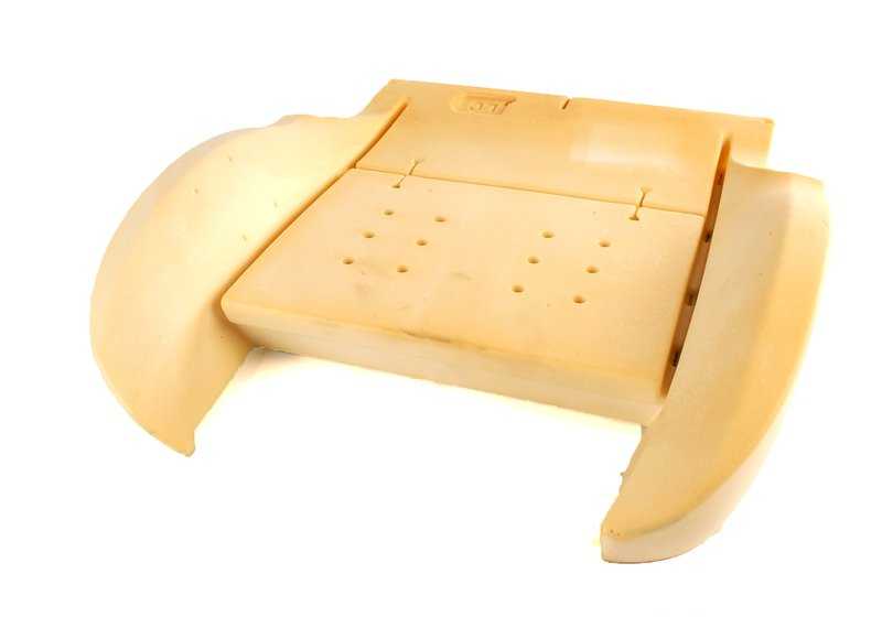 Cojín asiento izquierdo OEM 52108267393 para BMW E46. Repuesto original BMW.