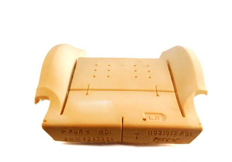 Cojín asiento izquierdo OEM 52108267393 para BMW E46. Repuesto original BMW.