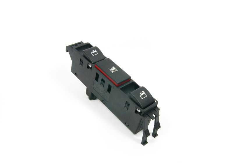 Interruptor alzacristal lado conductor OEM 61316902184 para BMW Serie 3 E46 (316i, 318i, 320i, 323i, 328i)... y más. Original BMW.