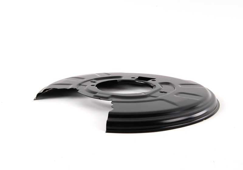 Protector de freno trasero derecho OEM 34211166108 para BMW E46, E83. Pieza original BMW.