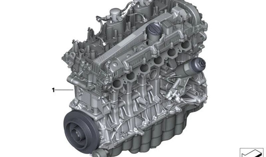 Motor OEM 11005A43E36 para BMW G05, G06, G07, G11, G12, G14, G15, G16, G30, G31, G32, i7, iX. Original BMW.