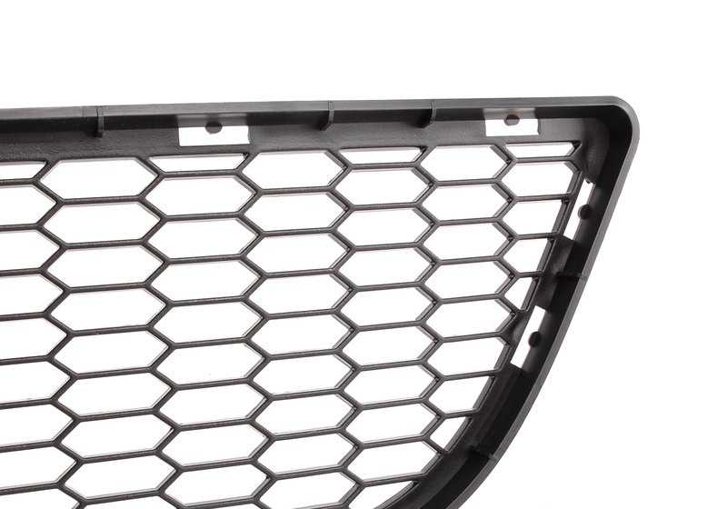Rejilla central delantera OEM 51117906494 para BMW Serie 3 E90, E91. Original BMW.