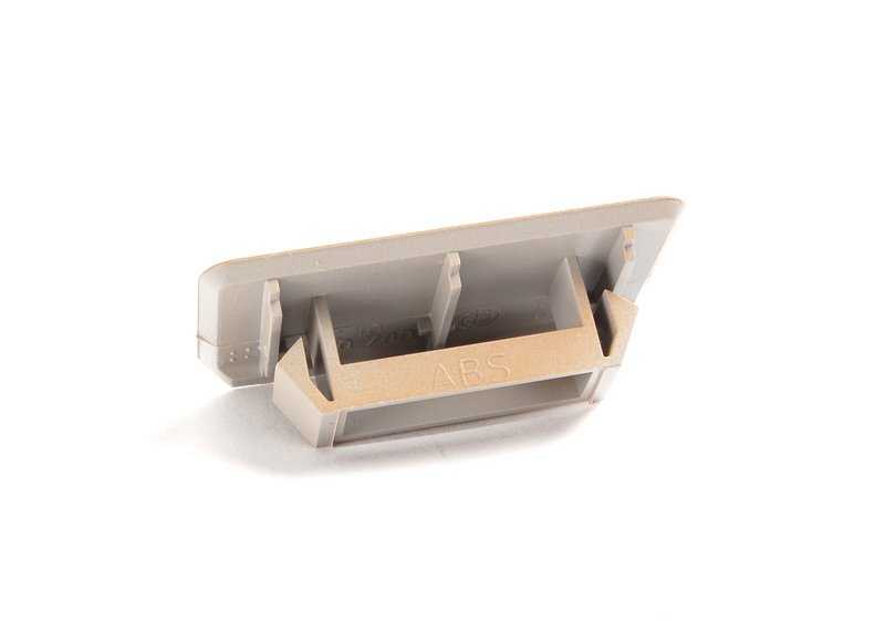 Tapa embellecedora de carcasa de asiento OEM 52108166262 para BMW E36. Original BMW.