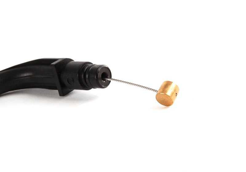 Cable Bowden de control acelerador OEM 35411163018 para BMW E39 520i (modelos con motor M52, cambio manual y automático, años 1996-2003). Original BMW.