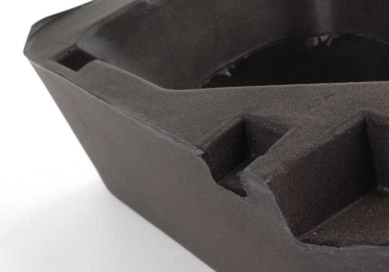 Inserto OEM 25111434100 para el embellecedor de la palanca de cambios de BMW E46. Original BMW.