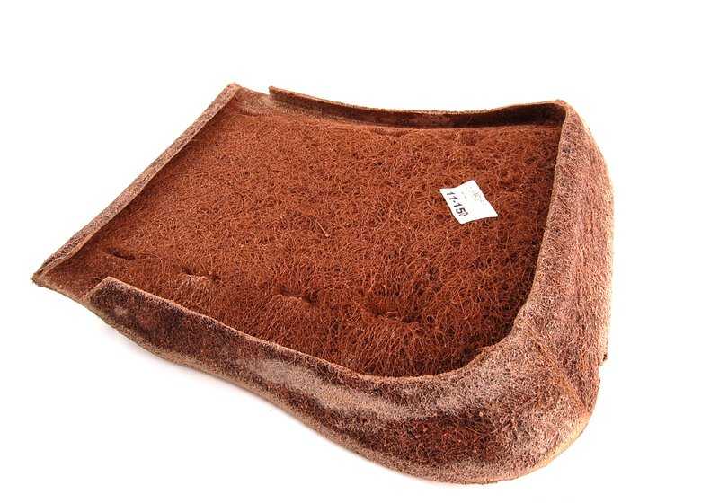 Almohadilla base asiento delantero OEM 52101841668 para BMW E30. Pieza original BMW.