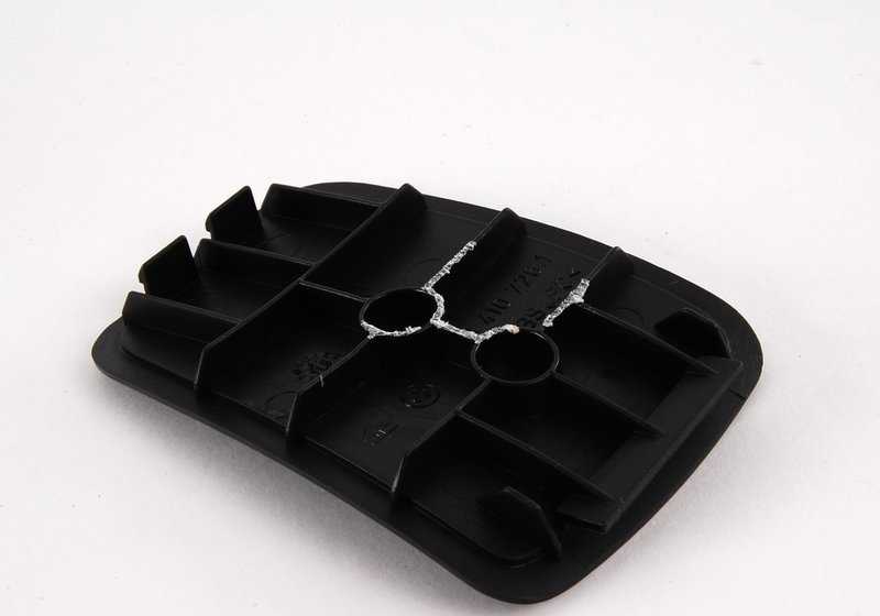 Tapa lateral derecha negra OEM 51438411520 para BMW E36 y Z3. Original BMW.