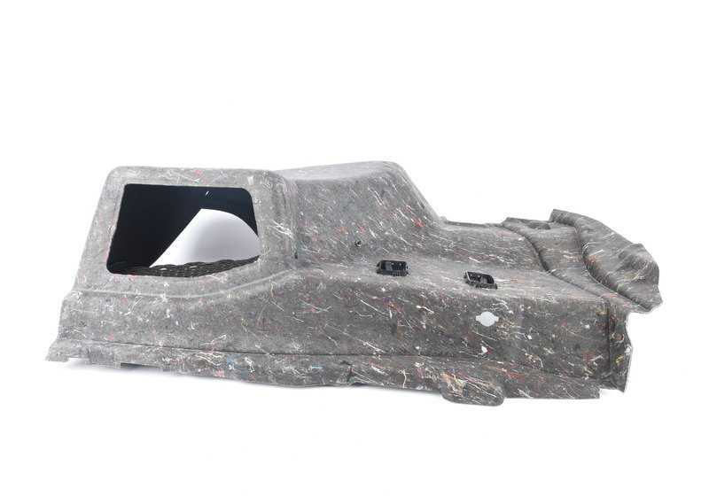 Right luggage compartment liner for BMW 2 Series F22, F87 (OEM 51477296042). Original BMW.