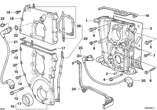 Drive for BMW 3 E36 Series, 5 E34 Series (OEM 12141247218). BMW original.
