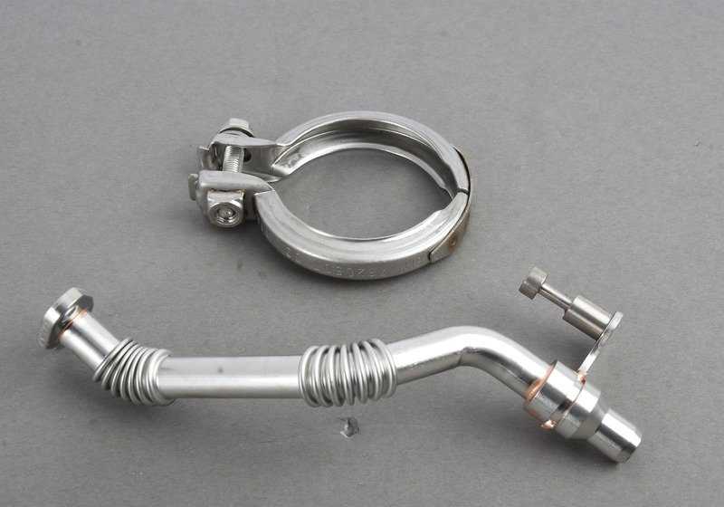 OEM Turbocompressor Assembly Kit 11652456348 for BMW F07, F10, F11, F12, F13, F01, F02, F04, E70, E71, E72. Original BMW spare.