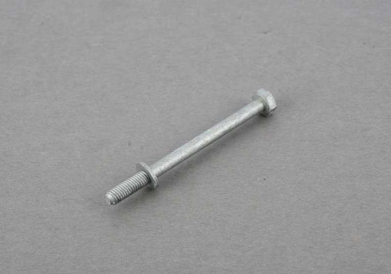 Tornillo hexagonal con arandela M6x78 OEM 07119903316 para BMW E53. Original BMW.
