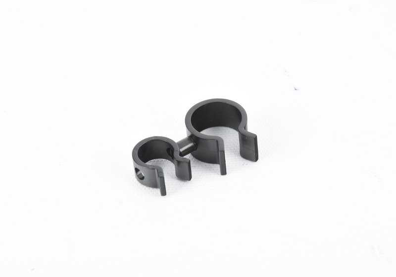 OEM hose support 11721708656 for BMW E28 525i, 528i, 535i. Original BMW.