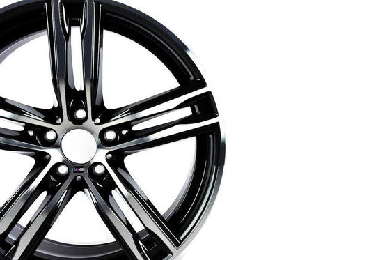 Llanta de aleación M Doble radio 703 OEM 36117856707 para BMW F06, F12, F13. Original BMW.