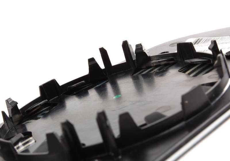 Heated flat mirror glass left for BMW E60, E61, E63, E64 (OEM 51167065083). Original BMW