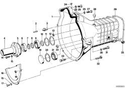 Anillo de seguridad OEM 23121630170 para BMW 1502, 3' E21, 5' E12, 7' E23... y más. Original BMW.