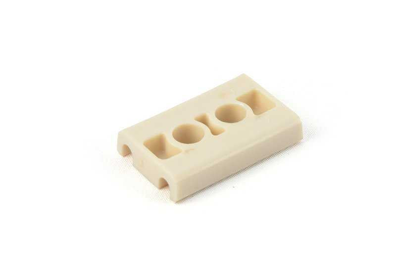 OEM 41611832853 Guide de fermeture de crochet pour la série BMW 3 E21 et la série 5 E12. Compatible avec les modèles de capuche avant 410411, 410412, 410413, 410414, 410441, 410442. Pièce BMW originale.