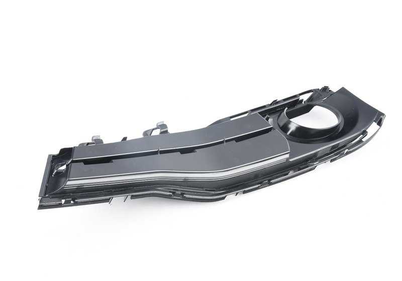 Rejilla delantera cerrada derecha OEM 51117396886 para BMW F30, F30N, F31, F31N. Repuesto original BMW.