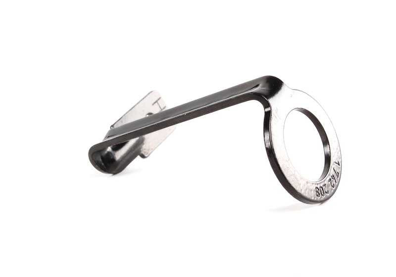 Soporte trasero derecho OEM 11611742208 para BMW E38 y E52. Pieza original BMW.