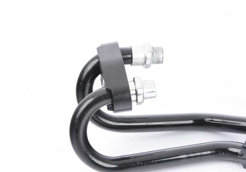 Tubería de refrigeración de aceite OEM 17212226381 para BMW E34 M5 (modelos HC91, HC92, HD91, HD92, HD93, HD98, HJ91). Original BMW.